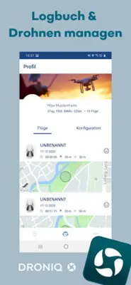Droniq App android App screenshot 1