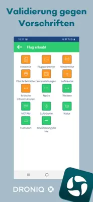Droniq App android App screenshot 2