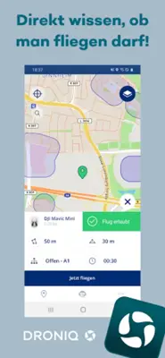Droniq App android App screenshot 3